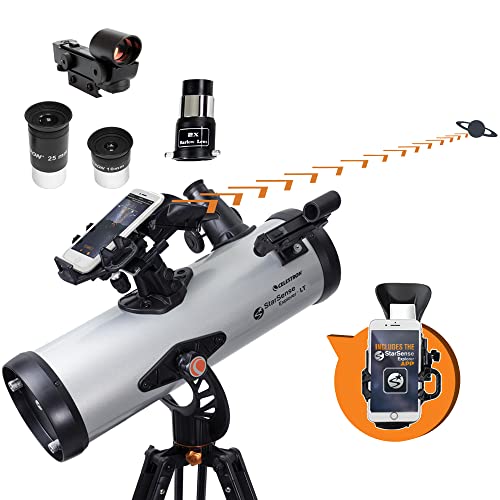 Celestron StarSense Explorer LT 114AZ Newtonian Smartphone Guided Telescope