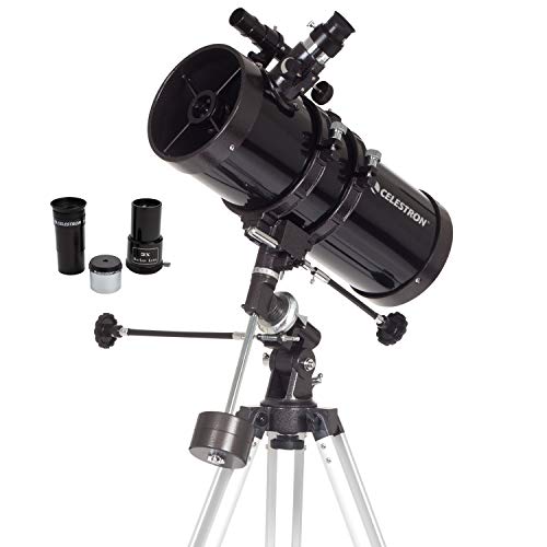 Celestron PowerSeeker 127EQ Reflector Telescope for Home Astronomy
