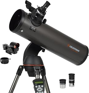 Celestron - NexStar 130SLT Computerized Telescope - Compact and Portable - Newtonian Refle