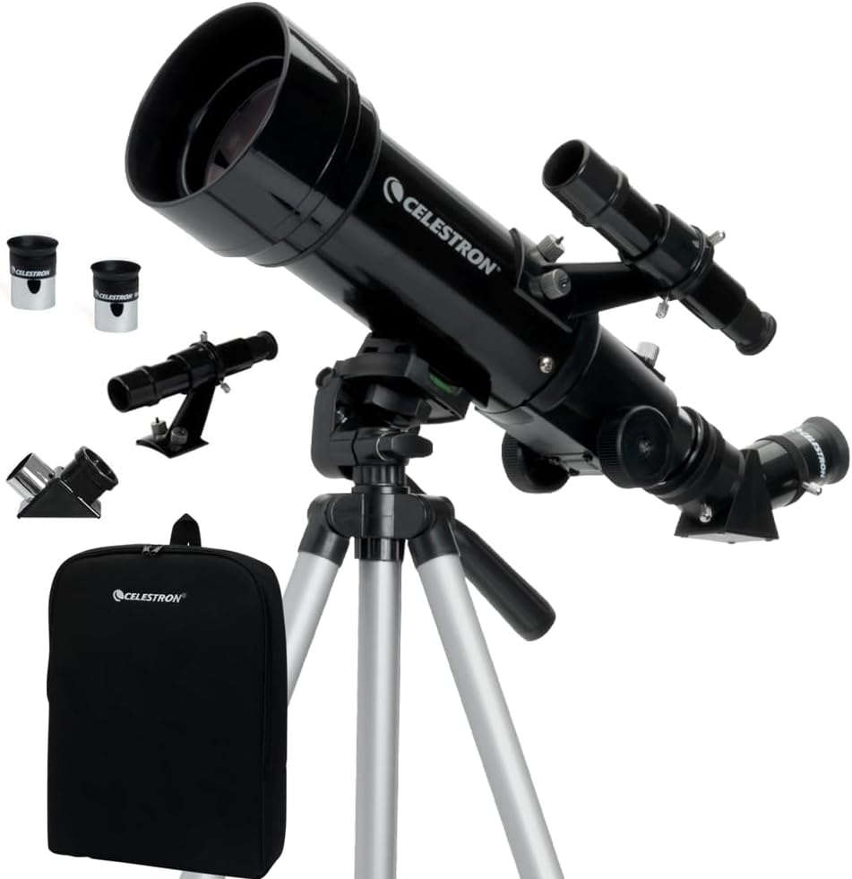 Celestron - 70mm Travel Scope - Portable Refractor Telescope
