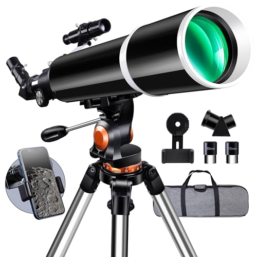 Galaeyes Telescope 90mm Aperture 600mm FL Telescope for Adults High Powered