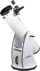 Sky-Watcher Classic 200 Dobsonian 8-inch Telescope – Solid-Tube – Simple, Traditional Desi