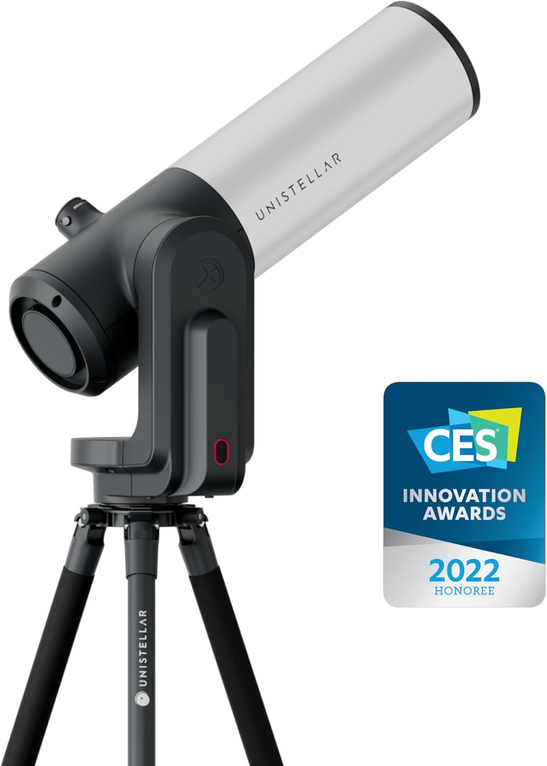 EVSCOPE 2 - UNISTELLAR Smart Telescope (with Eyepiece), 114mm f/4 (450mm) Digital & Computerized, App-Controlled Motorized...
