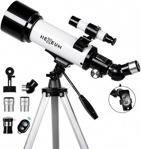 Koolpte Telescope for Kids & Adults - 70mm Aperture 500mm AZ Mount Ful — Real-world performance testing in action